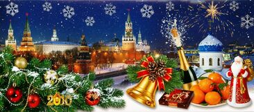 Поздравляем С Новым 2010 годом и Рождеством!